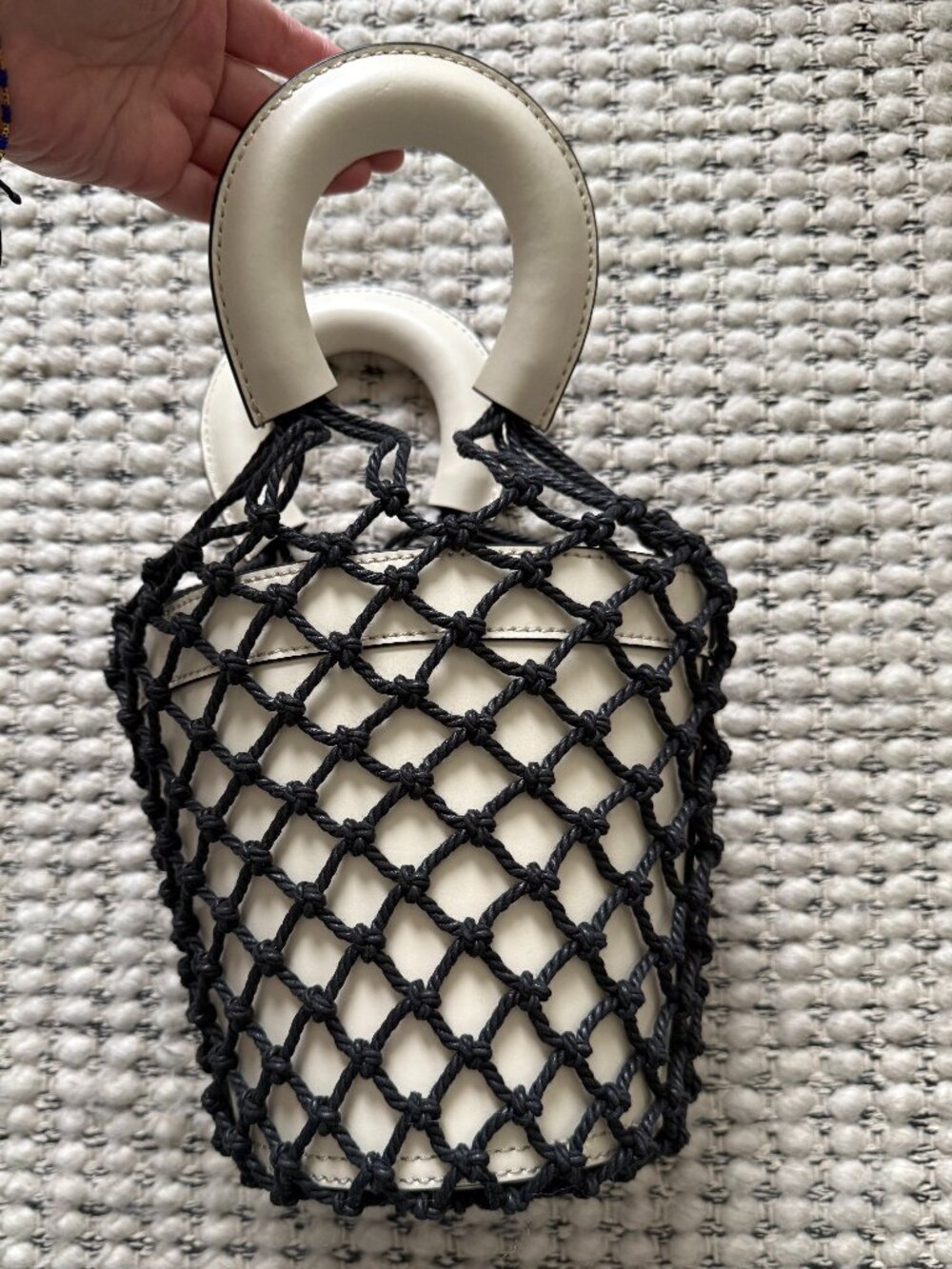Moreau leather bag